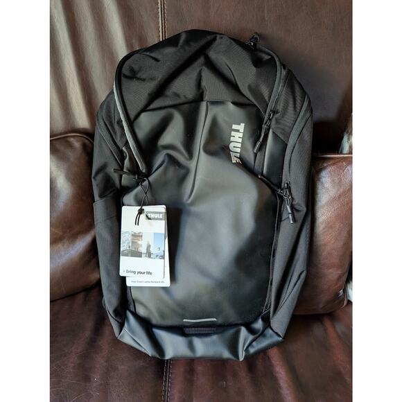 Thule 26L Chasm Laptop Backpack (Black) 3204292 Durable Water /Weather Resistant
